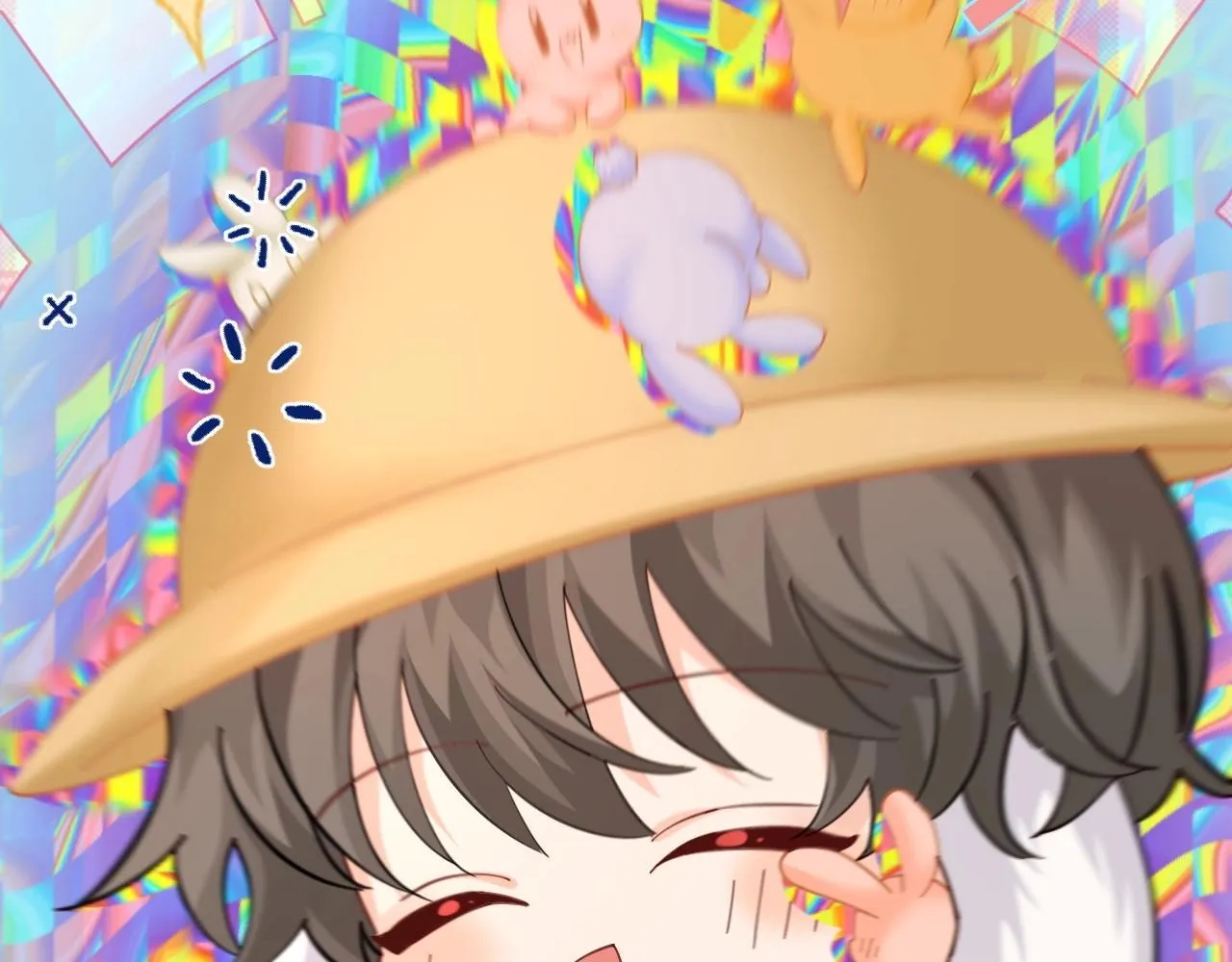 Q版小剧场幼儿园篇：红伞伞白杆杆躺板板21