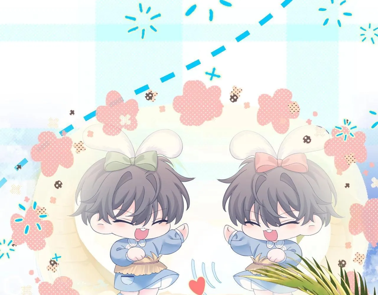 Q版小剧场幼儿园篇：崽崽们的花样游泳14