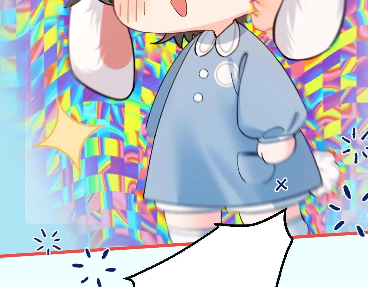 Q版小剧场幼儿园篇：红伞伞白杆杆躺板板22