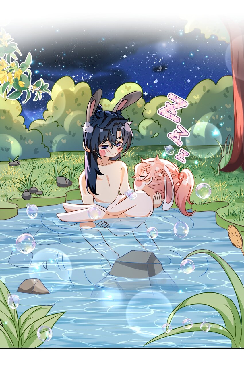 中秋番外+小假条 桃桃兔兔嘬回来了5