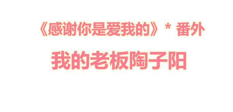 番外3我的老板陶子阳1