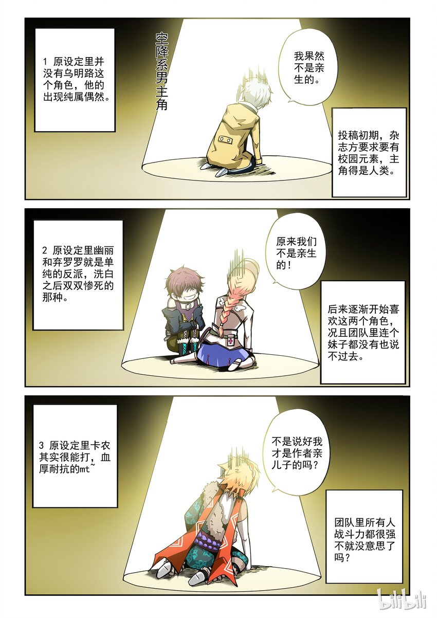 番外02 第二卷 嗜谎之神- 初设定大揭秘！5