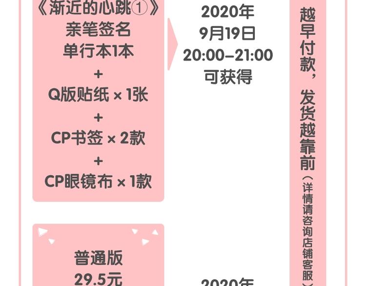 《渐近的心跳》单行本来啦~19