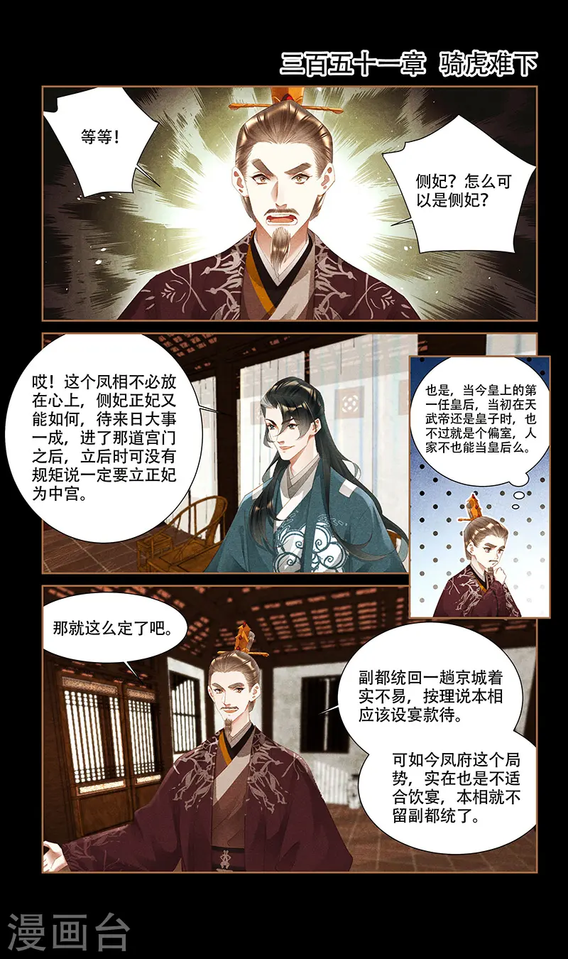 第351话 骑虎难下1