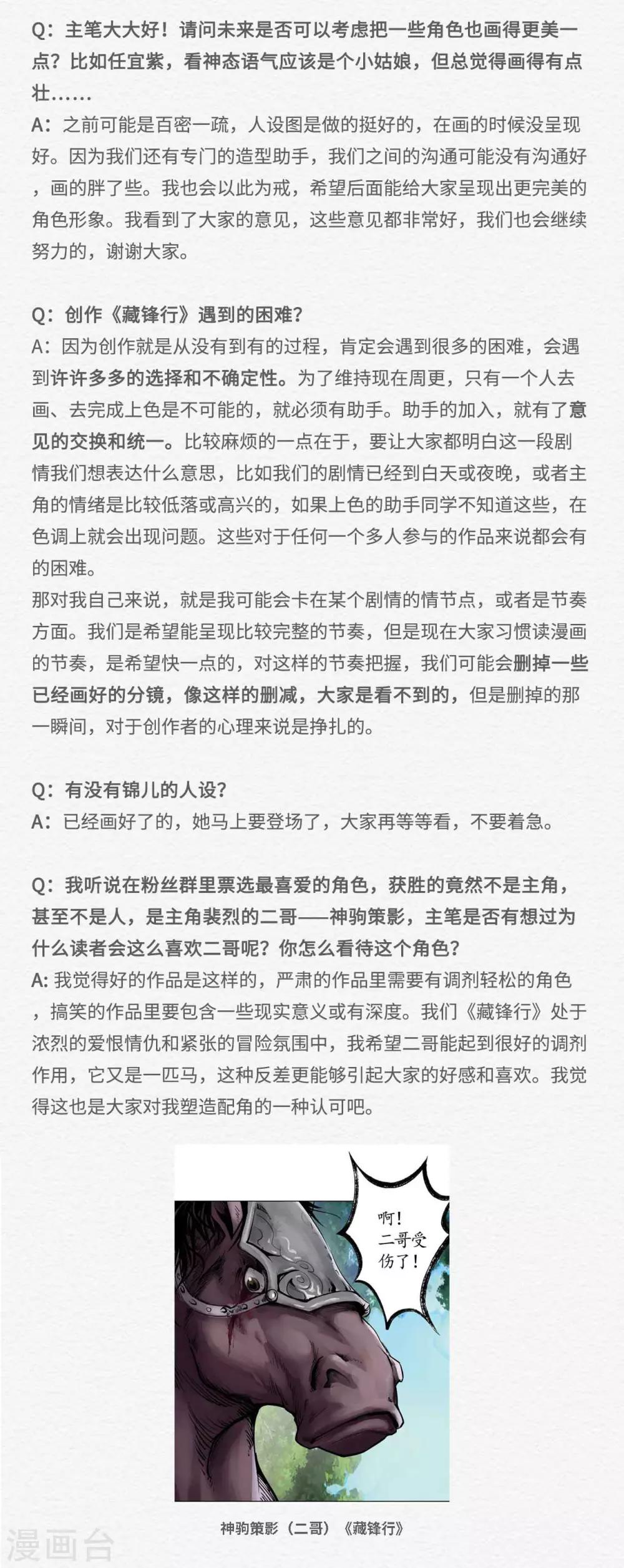 番外之主笔问答2