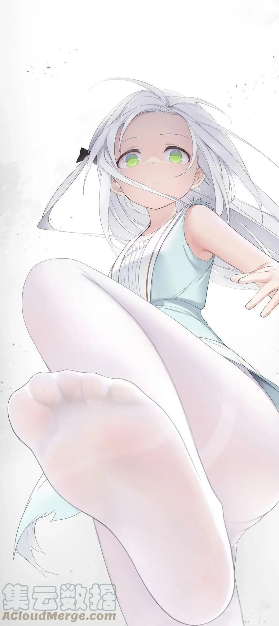 055 白丝杀人腿36