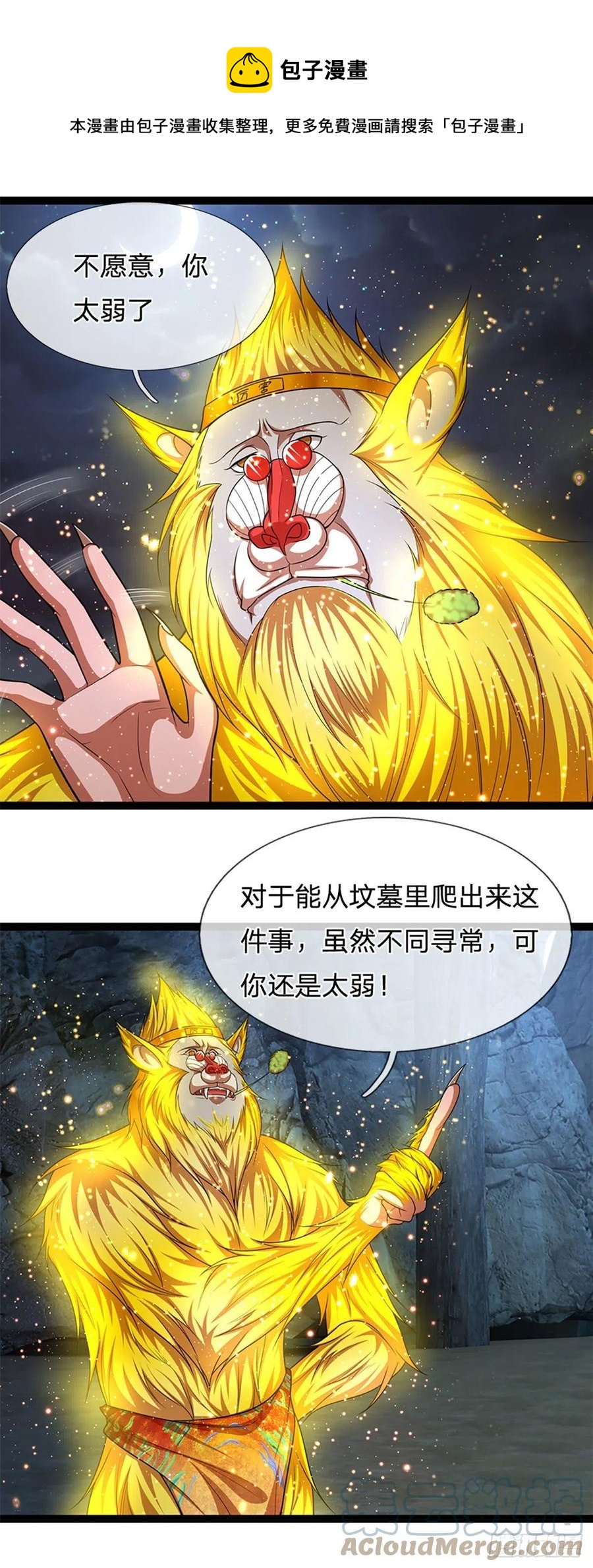 第88话 神魔墓园，鬼面神猿12