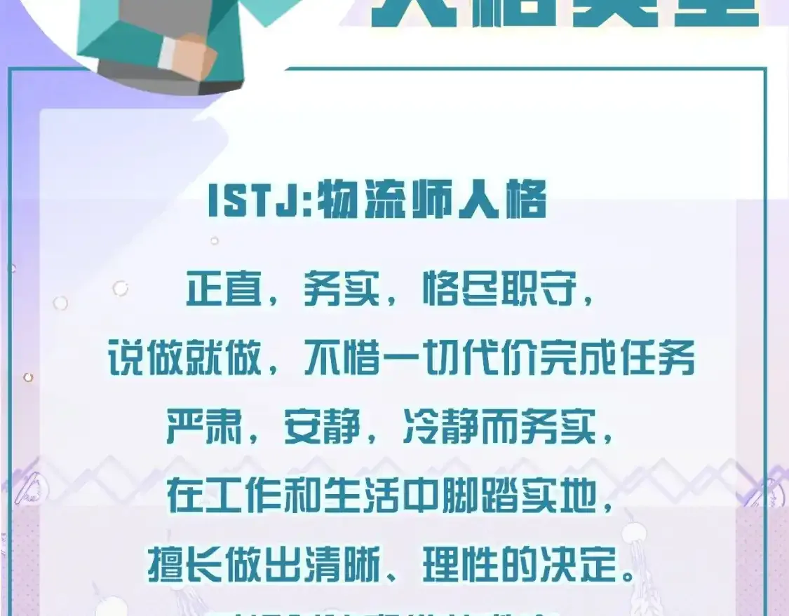第17期  档案揭秘：角色16人格类型②15