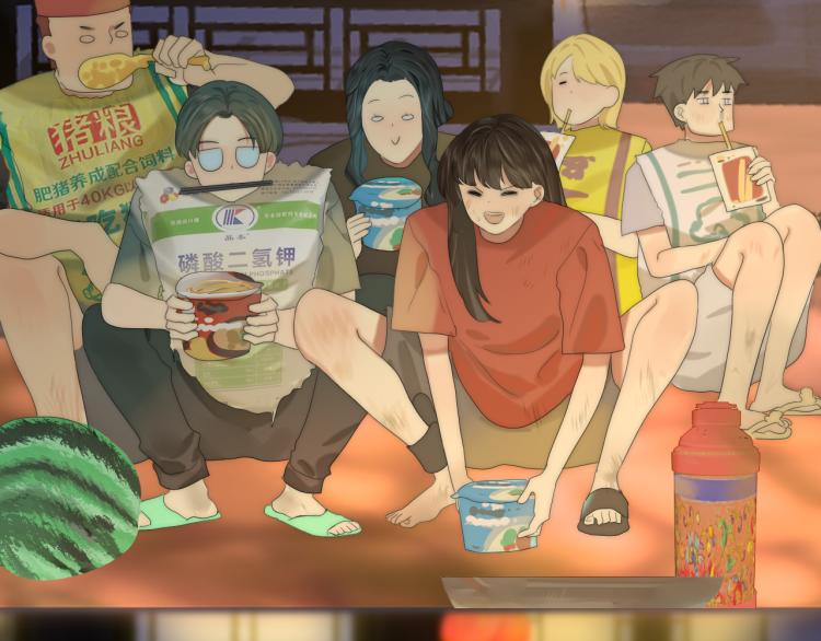 第37话夏天就是西瓜朋友和烟花136