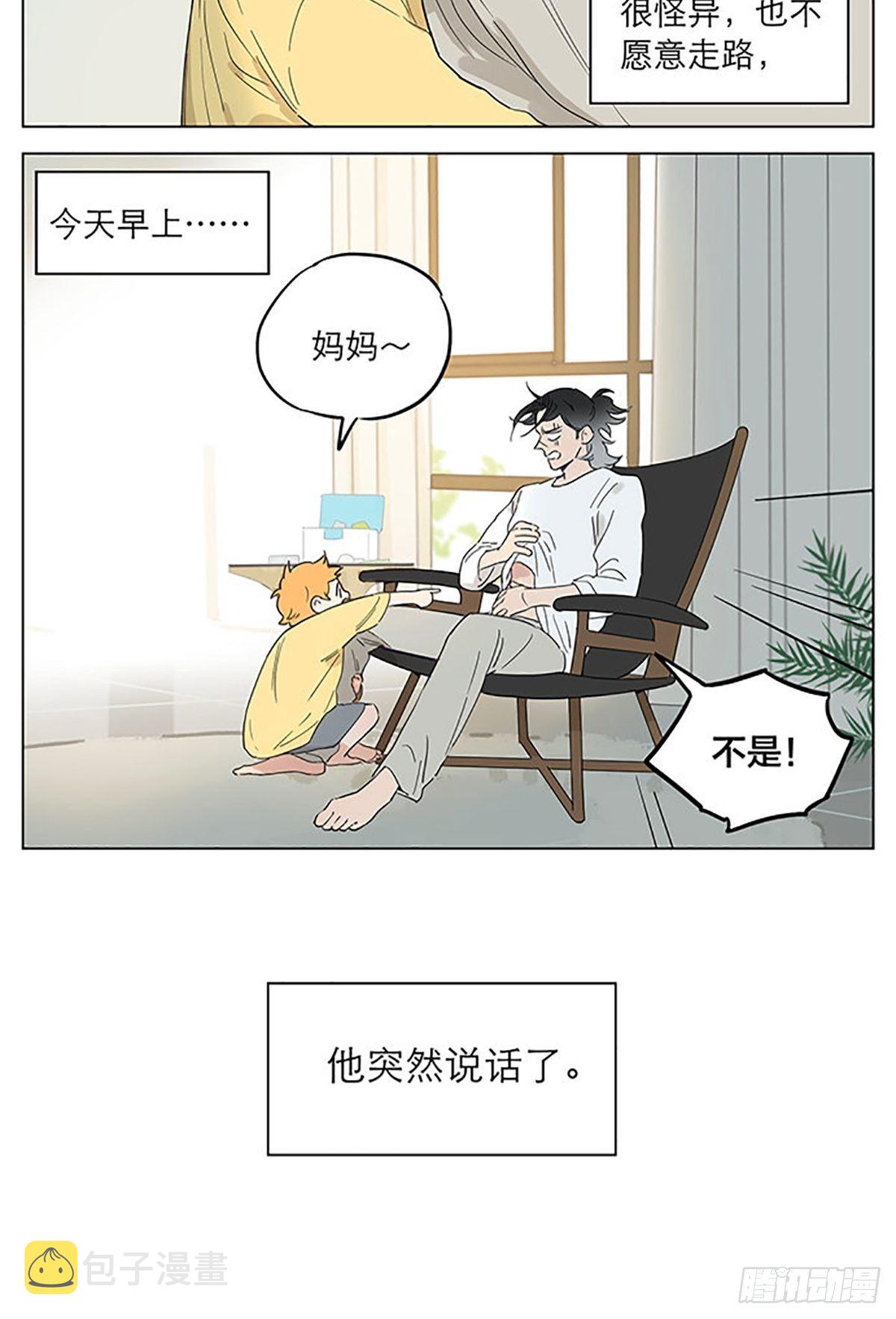 一天早晨。2