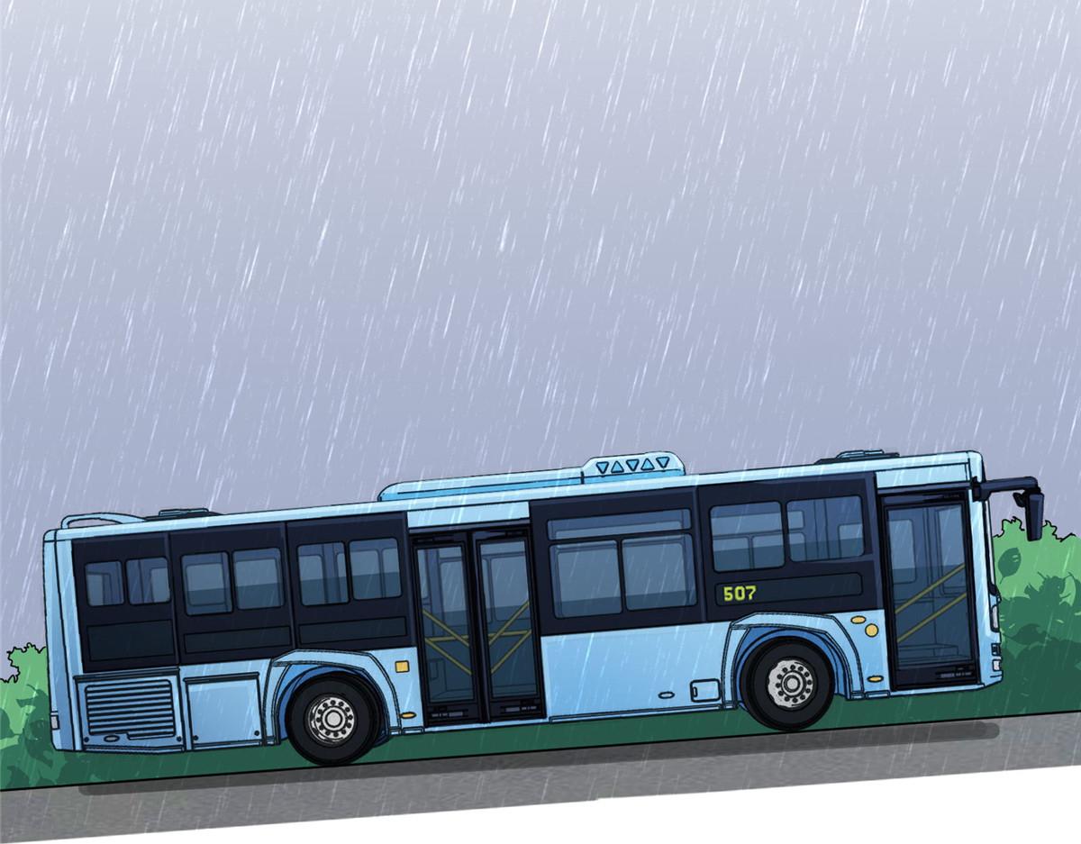 32 暴雨公交32