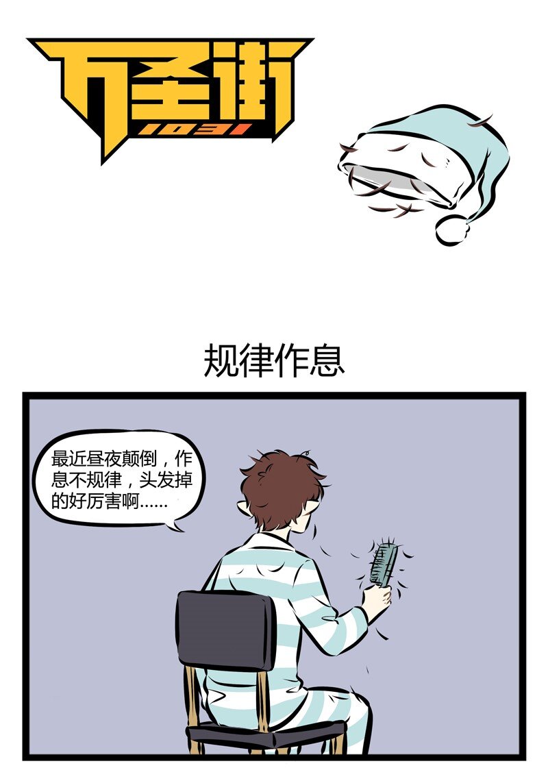 第116话 每次想到脱发问题，我就愁的掉头发。0