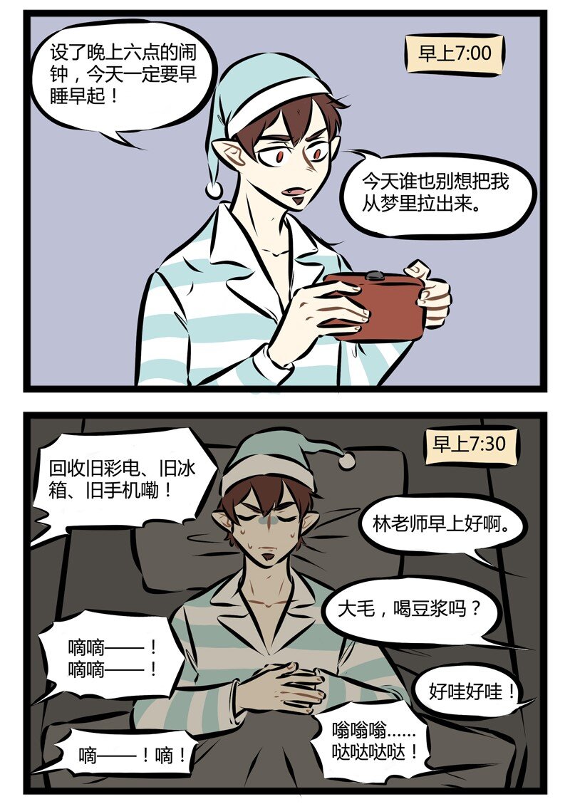 第116话 每次想到脱发问题，我就愁的掉头发。1