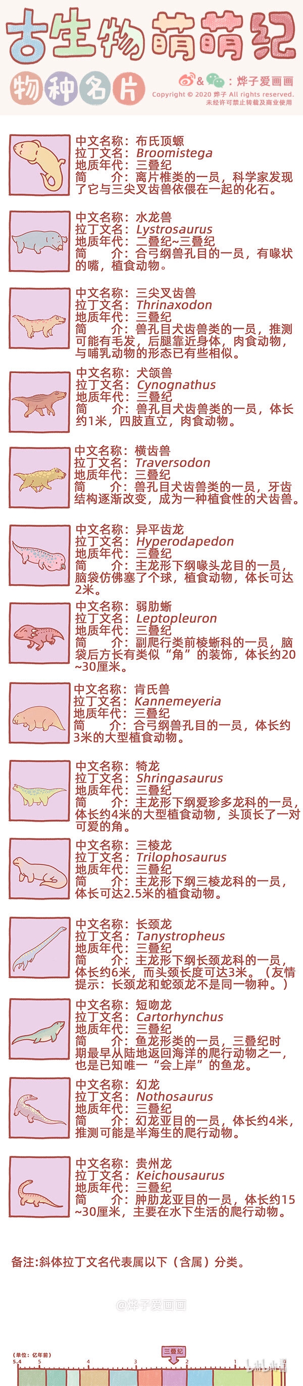 物种名片 三叠纪10