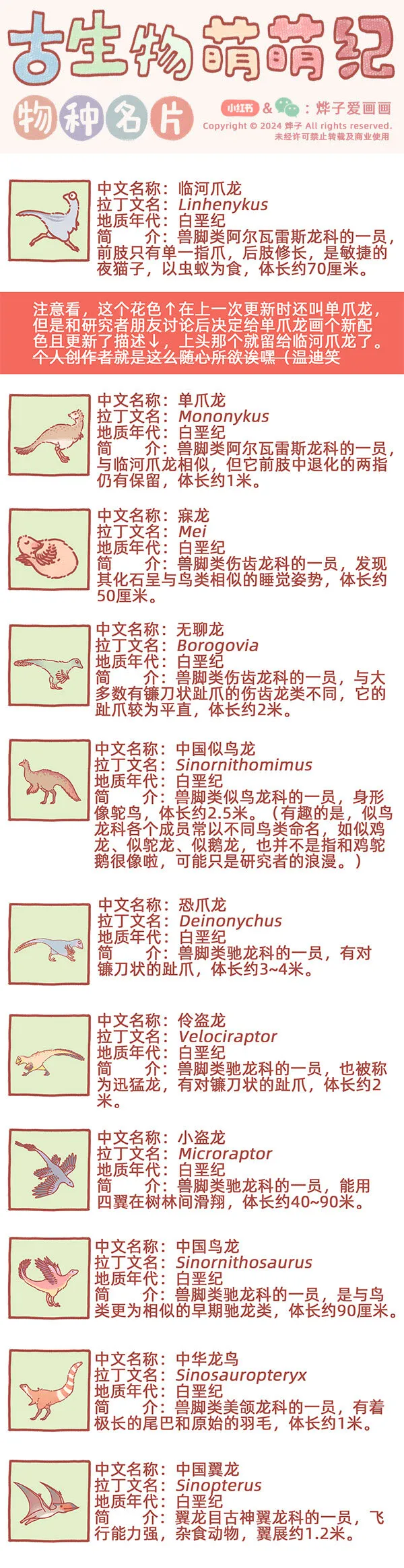 物种名片 白垩纪90