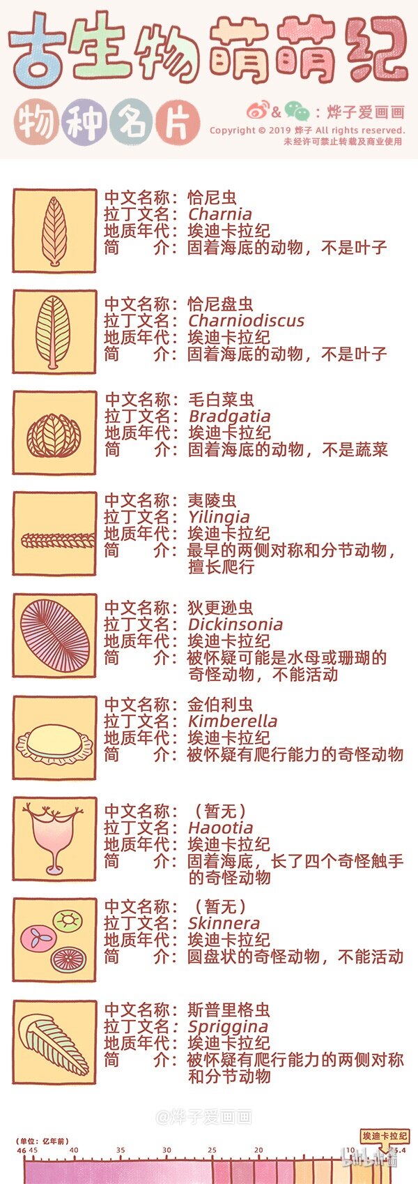 物种名片 埃迪卡拉纪0