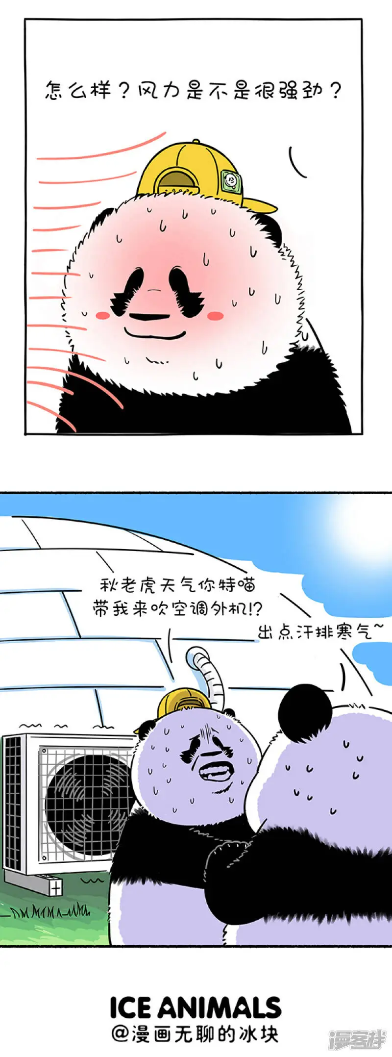 294拜托！我们可是国宝诶~什么空调我们吹不到？3