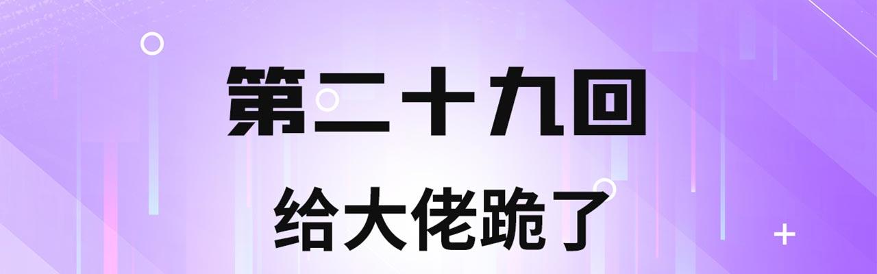 29回-给大佬跪了3