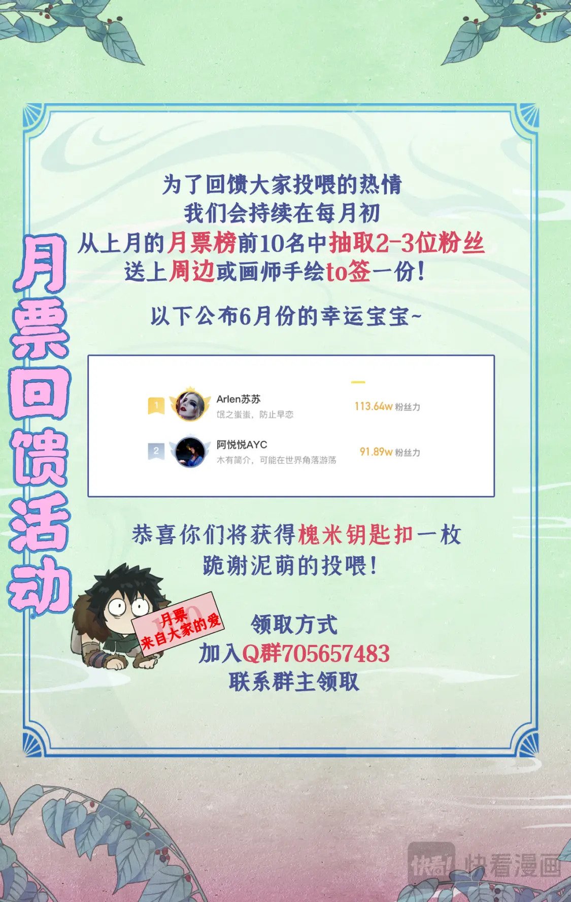 6月中奖名单0