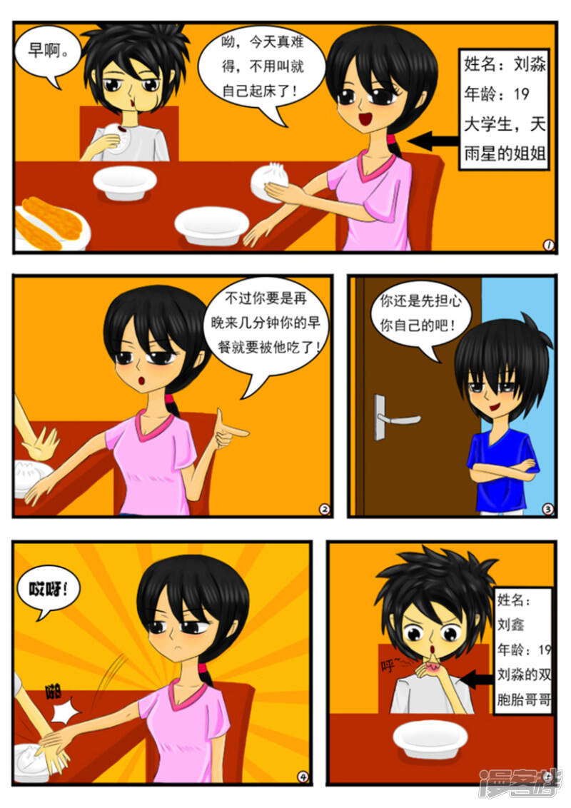 第一章：我叫天雨星4