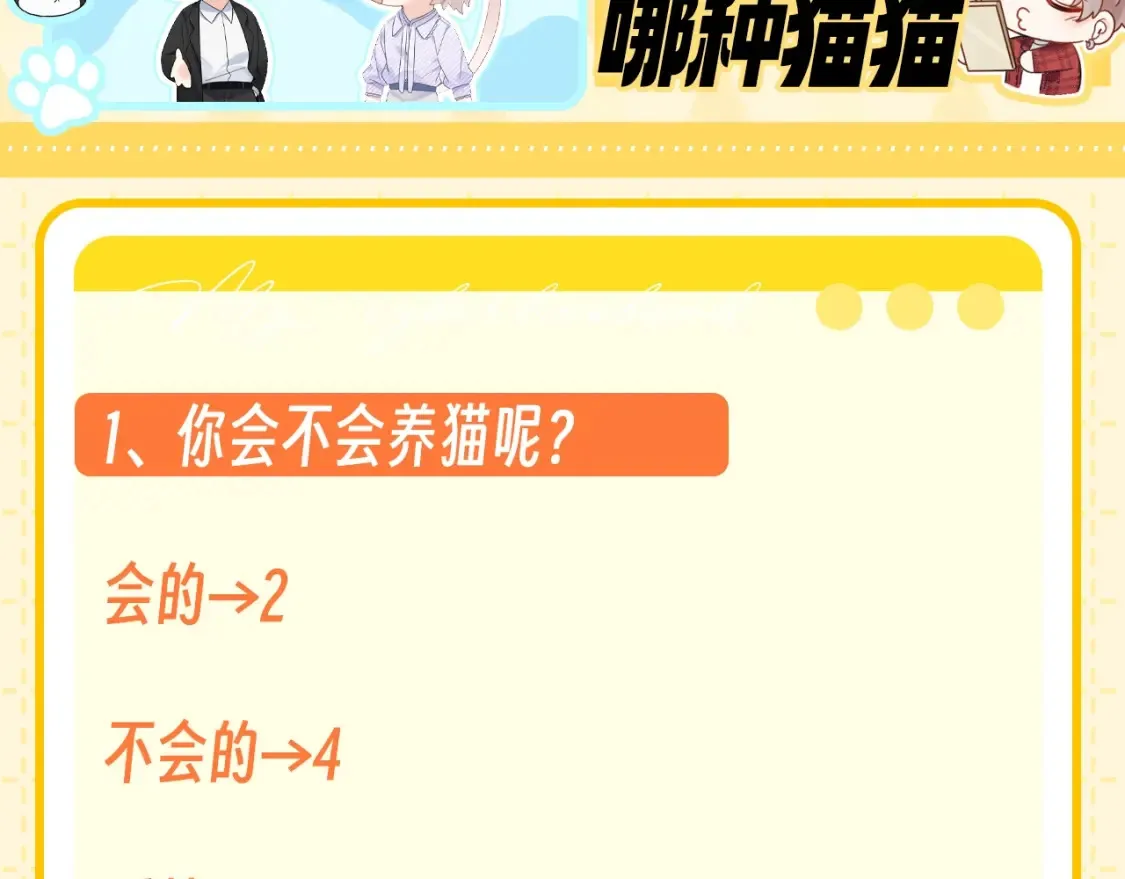 第6期 整活企划：测测你是哪种猫猫？1