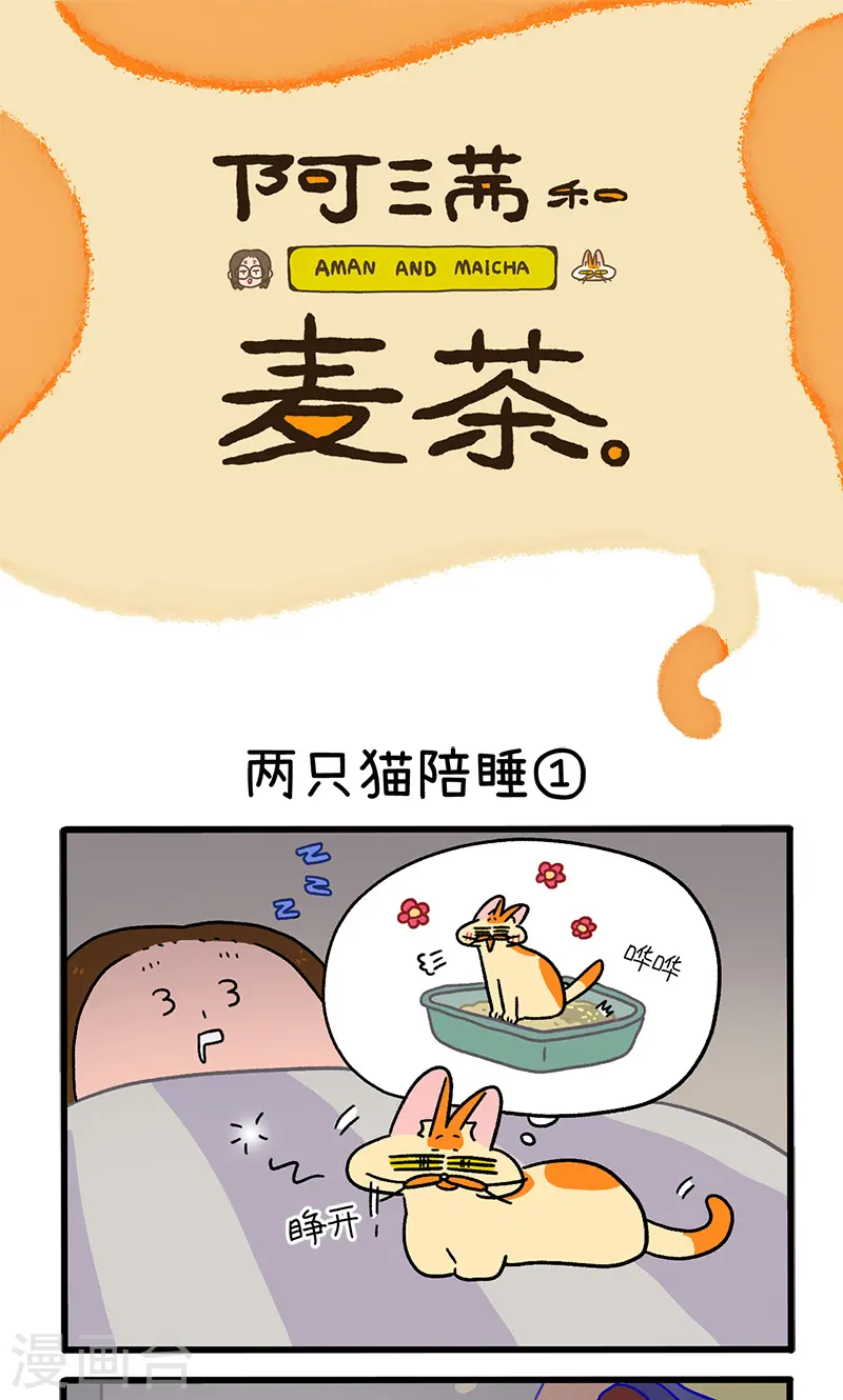 第93话 两只猫陪睡0