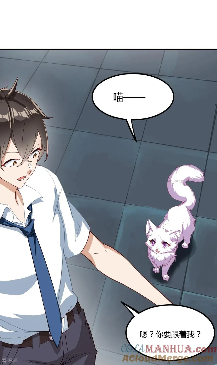 第3话 捡到神秘猫12