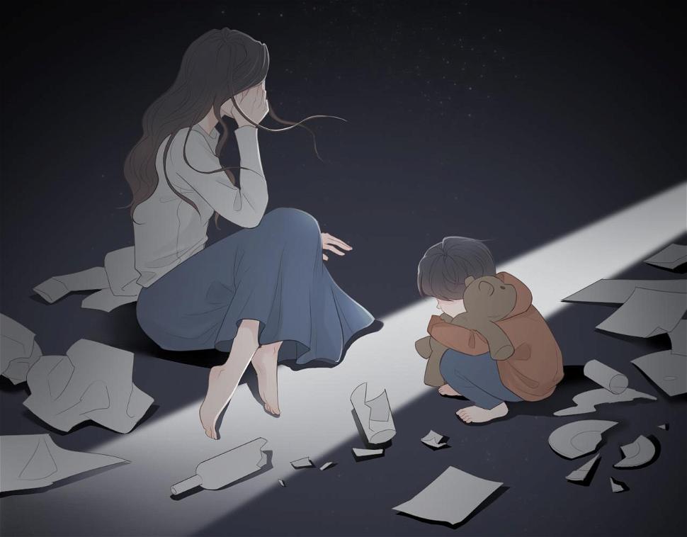 男孩和妈妈40