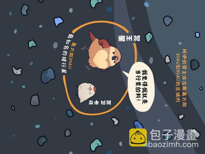 太阳系 一个星球都拟成鸟的太阳系长什么样？12
