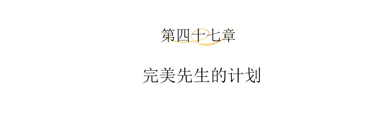 第47话 完美先生的计划3