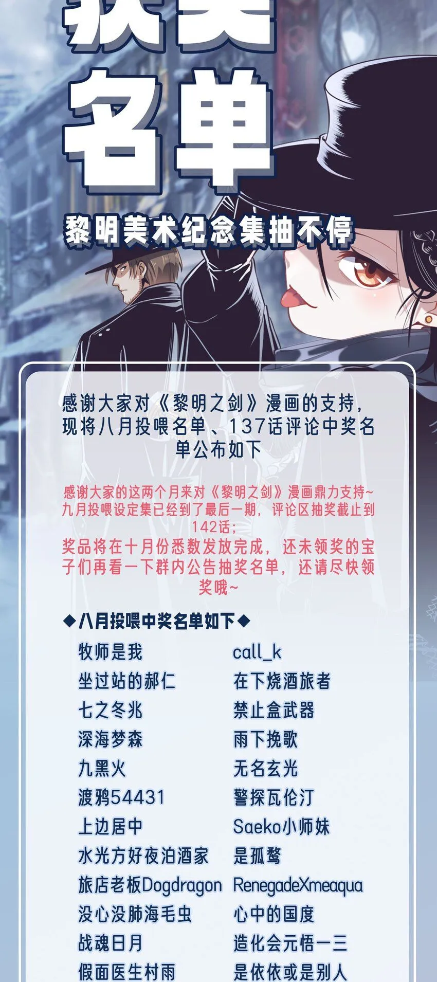 获奖 名单0