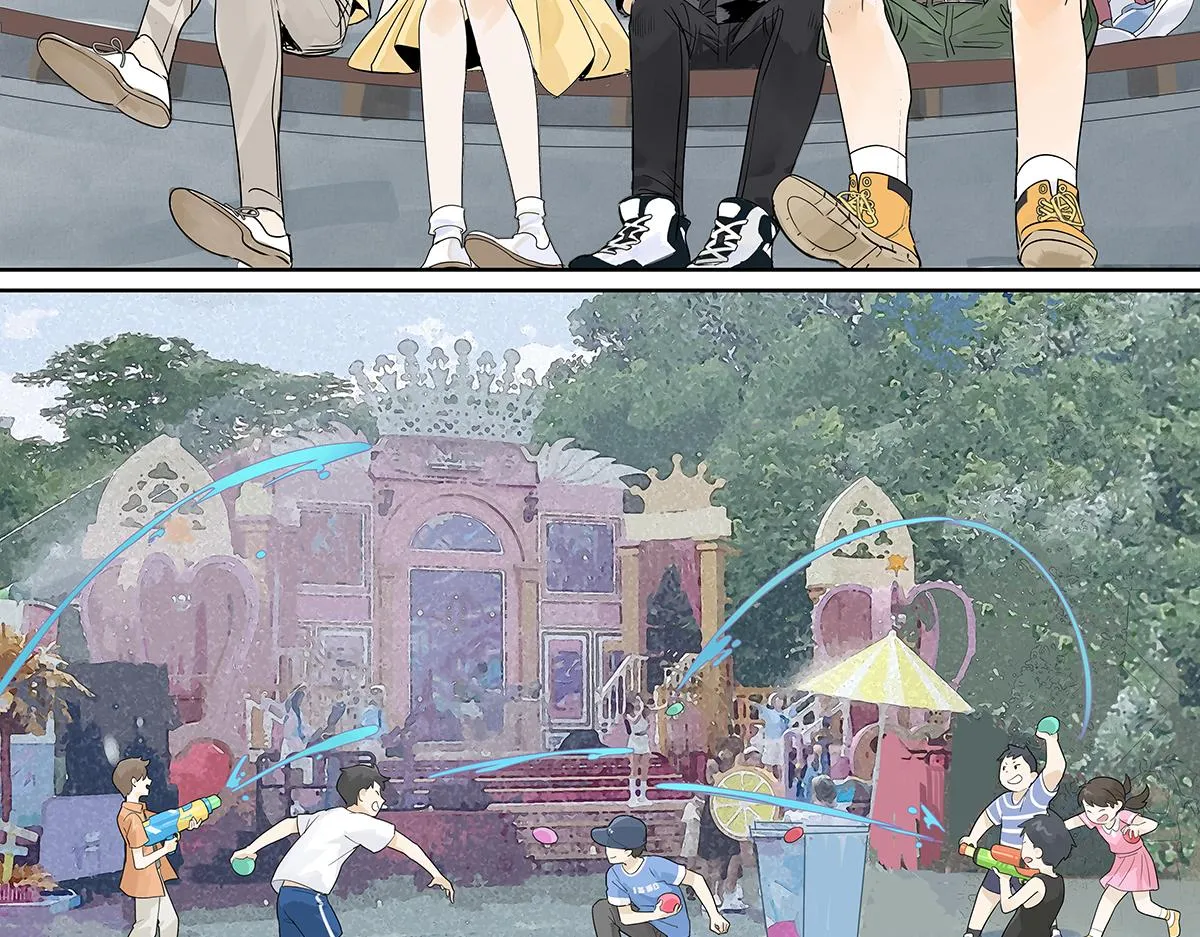 第54话 王子与第一次的游乐场！！！第一次！？59