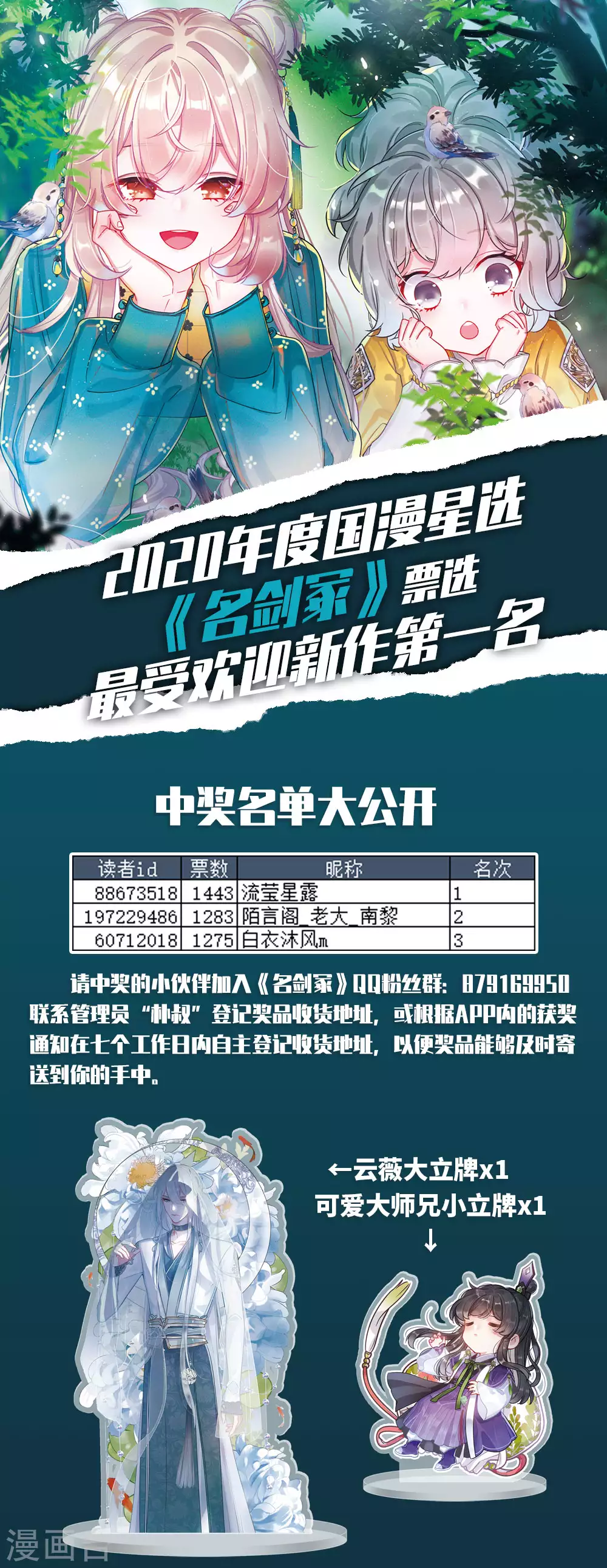 国漫星选投票获奖名单0