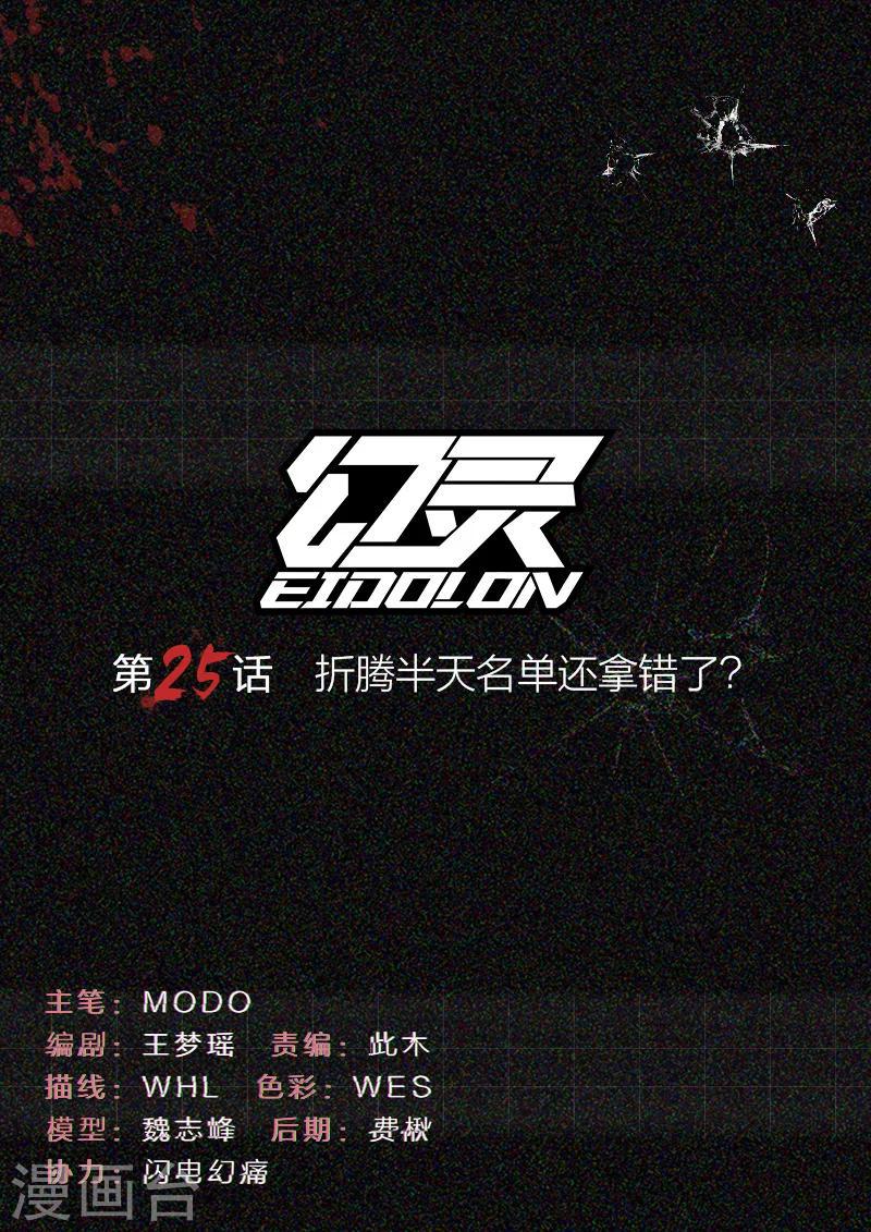 第25话 折腾半天名单还拿错了？0