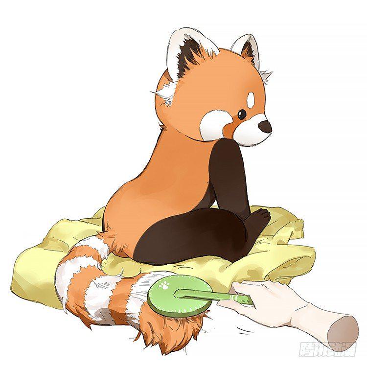 画了一组小熊猫15