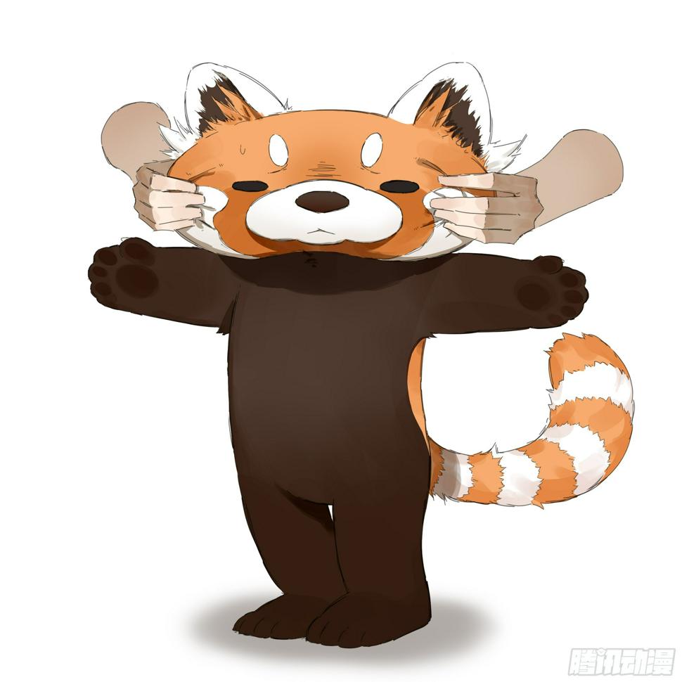 画了一组小熊猫6