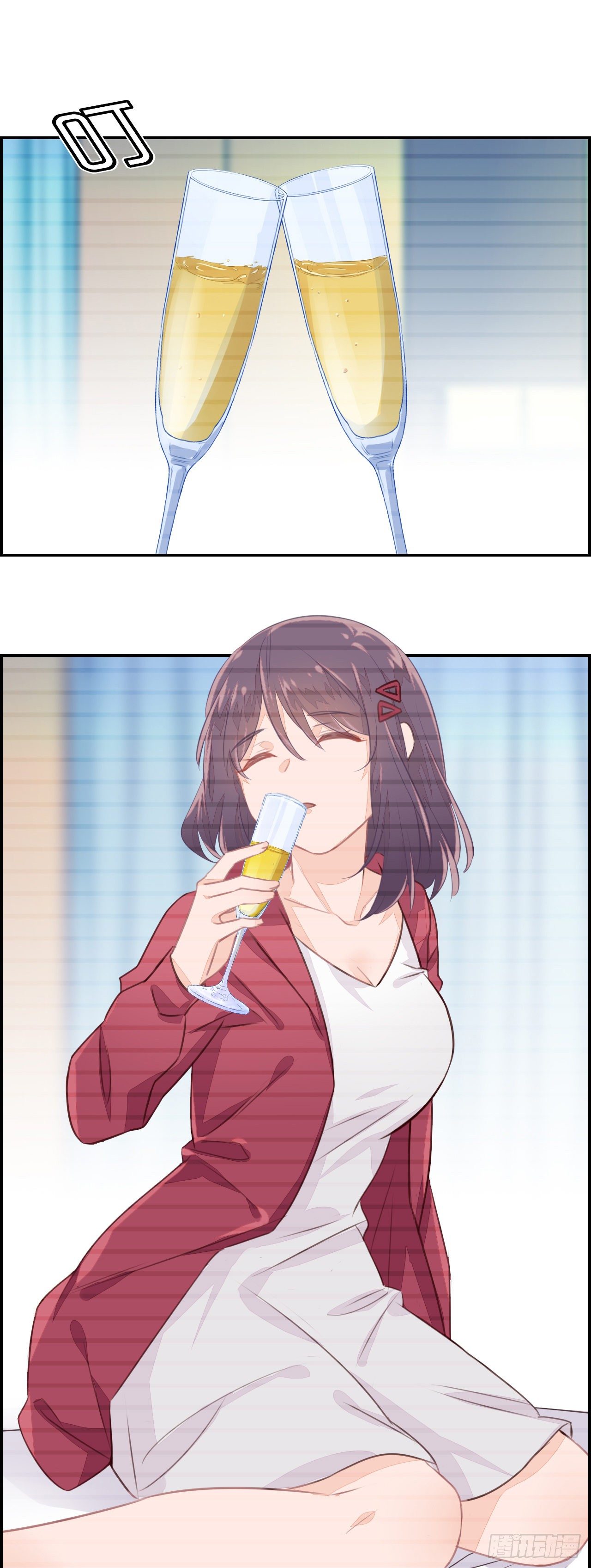 我…要喝你饮过的那杯酒！1