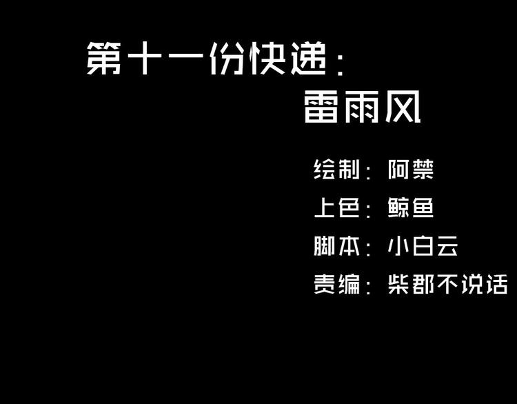 第十一份快递：雷雨风1