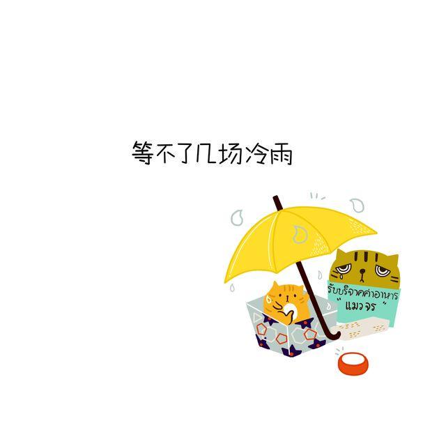 晚安#14 等的人在雨天归来2