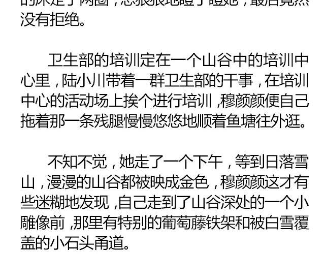 白雪莹莹，橙光渐暖 （下） 文|木泱泱5