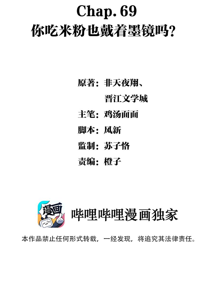 Chap.69 你吃米粉也戴着墨镜吗？1