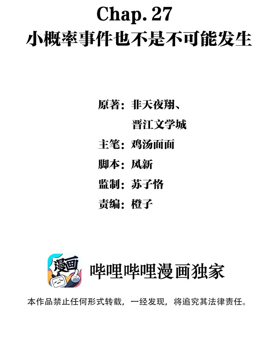 Chap.27 小概率事件也不是不可能发生1
