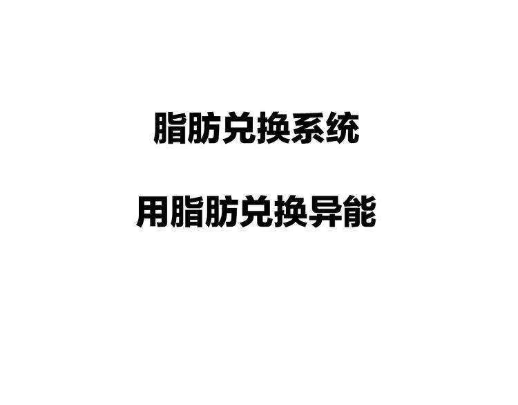 序章：脂肪兑换异能，你能换几斤33