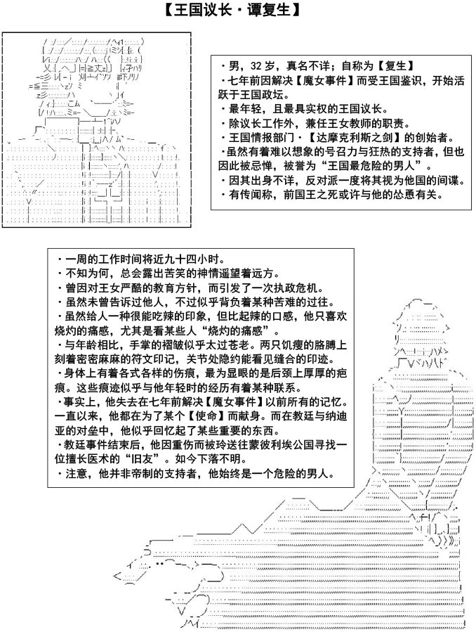 王国角色设定集1