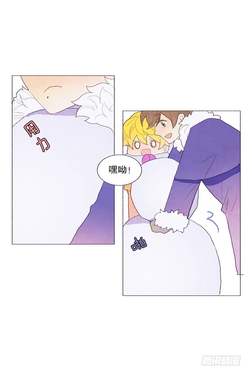和爸爸堆雪人15