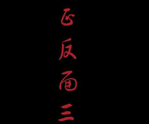 正反面31