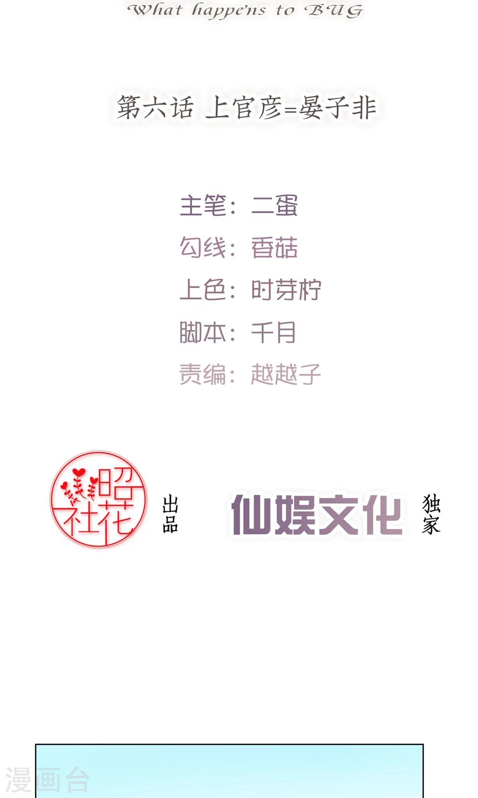 第6话 上官彦=晏子非1