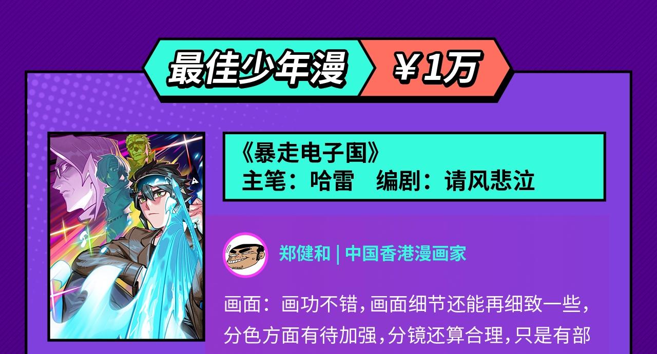 条漫大赛获奖公示20