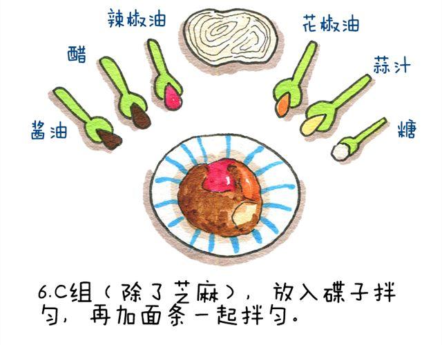 好吃不正宗の鸡丝凉面7