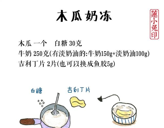 木瓜奶冻0